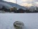 Neanche la neve ha fermato i gialloneri (immagine tratta dal profilo Fb dello Stade Valdotain)