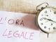 Vi siete ricordati di spostare in avanti le lancette dei vostri orologi?