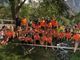 Gli Orange del Presidente Sergio Cosentino in grande spolvero (foto Orange Team)