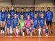 a sinistra a destra in piedi: Lika Ana, Giraudo Francesca, Baratti Vittoria, Marcoz Matilde, Pozzan Elisa, Bollon Lydie, Lara Fondin Esthel, Bozzetti Giada, Tamone Katia, Carvallo Bustos Alfonso David.