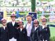 Piazza di Siena - Da sx Maria sole Poma, Edoardo Leo, Sofia Bono, Andrea Piccolo, Letizia Parola, Sofia Delzotto