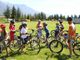 Piccoli partecipanti al 'Pinocchio in bicicletta'
