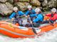 Il Rafting Team Valle d'Aosta: Gaia, Elodie, Carlotta, Charlotte