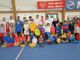 In Festa i giovani della Scuola Tennis del Tennis Club Chatillon Saint-Vincent