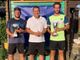 Da sn: Stefano Roggeri, lo sponsor Caldarelli, e Tommaso Metti