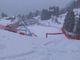 Tempesta a Wengen: vento a 200 km/h che ha danneggiato le strutture del Lauberhorn