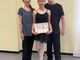 Martina Vigliocco, ballerina dell’Institut  de Danse du Val d’Aoste a Torino in uno stage con 2 maestri russi