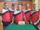 Da sx Giovanni Navarra, Arturo Azzaro, Dario Di Muri, Filippo Filippella, Fabrizio Maiandi