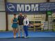 Premiazione Quarta categoria Femminile: Roberta Bencardino (sn) e Valeria Zardo