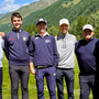 Nella foto &quot;Golf Courma&quot; da sinistra Umberto Luksch, Federico Casella, Emanuele Giachino, Mathias Sciocchetti Bois, Federico Subet, David Carvallo (coach regionale), Alessandro Subet, Federico Fiabane