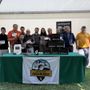 Nella foto da sinistra: Alberto Borre, Sergio Vincenzetti, Maurice Rollet, Federico Gorraz, Paolo Caselli, Andrea Succi, Nicoletta Lampis (SPONSOR), Ennio Pastoret, Simone Meggiolaro, Riccardo Farcoz, Marco Lambert.