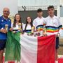 Azzurrini sul podio iridato di Isla Cristina Azzurrini sul podio iridato di Isla Cristina