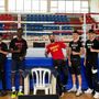 da sx Ismael Beioud, Edward Semakula, maestro Luca De Carolis, Jastin Koceku, Selin Bunduchi