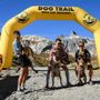 Il podio del Dog Trail Gran San Bernardo - Photo Credits Alessandro Zambianchi