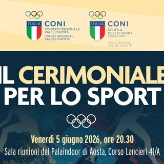 Gestione degli eventi di successo: ad Aosta un corso CONI sul cerimoniale sportivo