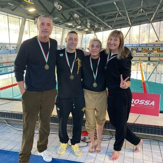 Staffetta (da sx Vayr Castiglioni Junin telloli)