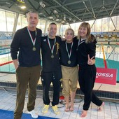 Staffetta (da sx Vayr Castiglioni Junin telloli) Staffetta (da sx Vayr Castiglioni Junin telloli)