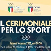 Gestione degli eventi di successo: ad Aosta un corso CONI sul cerimoniale sportivo