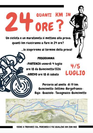 Quanti km in 24 ore?