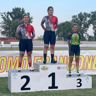 Ciclismo:  Mélanie Bosonin sul podio a San Francesco al Campo (TO)