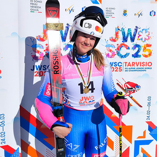 Sci alpino: Giorgia Collomb oro nel Gigante di Tarvisio