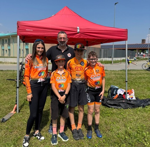 Julien Marchi sul podio a Ferrera Erbognone (PV)