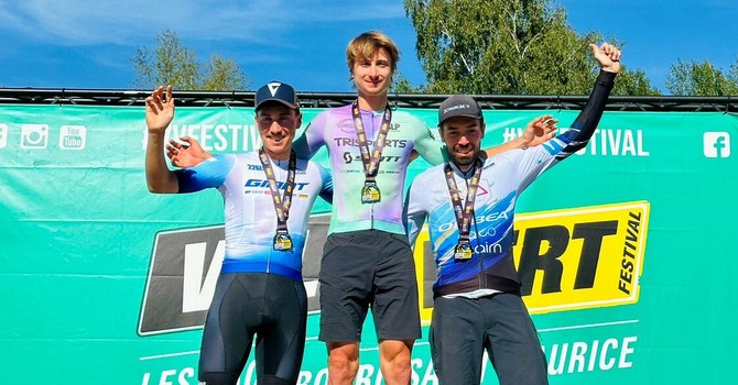 Ciclismo: Alessandro Saravalle trionfa nella Mythic Chrono in Francia