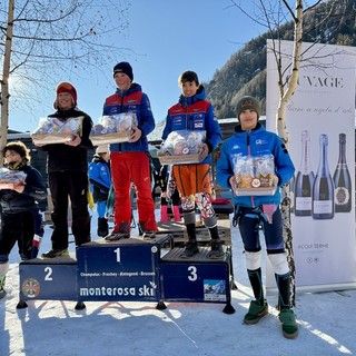 Sci alpino: il Club de Ski vince il Trofeo Cuvage a Champoluc