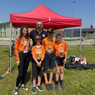 Julien Marchi sul podio a Ferrera Erbognone (PV)