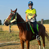Frossasco, pioggia di piazzamenti per l'endurance valdostano: Costanza Garbetta sale sul podio nella 90 km