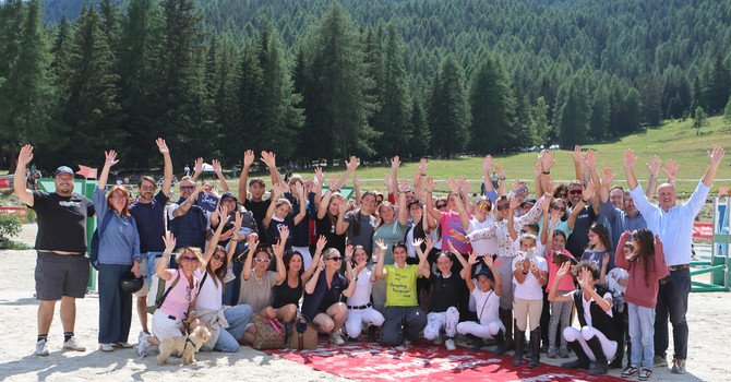 Consorti e Correddu partono forte al Jumping Torgnon, oggi il Gran Premio finale