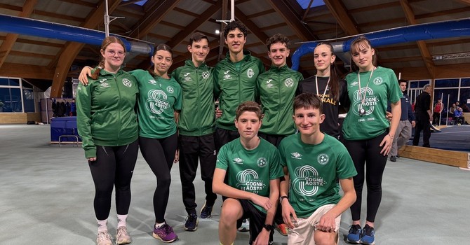 in piedi da sx: Lucianò, Zoja, Mancini, Lanteri, Marana, Saroglia, Saba in piedi da sx: Lucianò, Zoja, Mancini, Lanteri, Marana, Saroglia, Saba