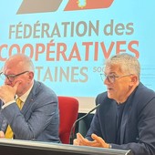 Luigi Bertschy a ds. con il presidente della REgione, Renzo Testolin
