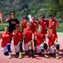 Foto Aosta Bugs: in piedi da sx: Leonardo Turo, Samantha Telve, Annalisa Bogliolo, Alexander Gamboa, Luca Grigoletto (coach). In basso da sx: Cloe Bonomo, Riccardo Sana, Alessandro Telve, Christopher Savioz, Cesare Miret. Foto Aosta Bugs: in piedi da sx: Leonardo Turo, Samantha Telve, Annalisa Bogliolo, Alexander Gamboa, Luca Grigoletto (coach). In basso da sx: Cloe Bonomo, Riccardo Sana, Alessandro Telve, Christopher Savioz, Cesare Miret.