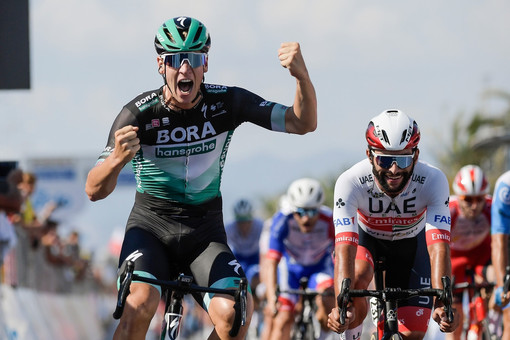 Ciclismo: Ackermann, buona la prima