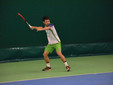 Davide impegnato in una fase di gara