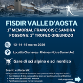 Rhêmes-Notre-Dame, lo sport è senza barriere: nasce il Memorial “François e Sandra Fosson”