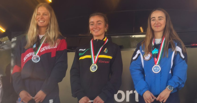 Martina Bisson sul podio al Grand Prix Sportful: terza tra le Giovani
