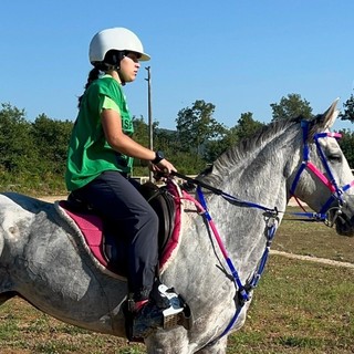 Giorgia Pisano con Zagaia dei Laghi