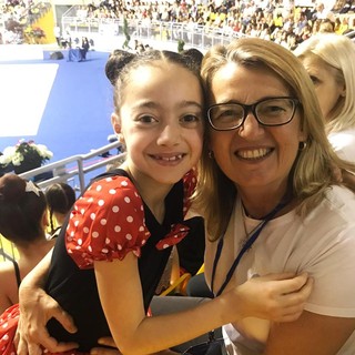 Ginevra Pascarella con la tecnica Elena Bétemps