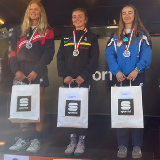 Martina Bisson sul podio al Grand Prix Sportful: terza tra le Giovani