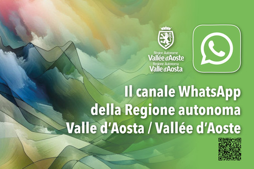 La Regione autonoma Valle d'Aosta lancia il nuovo  canale WhatsApp ufficiale