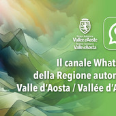 La Regione autonoma Valle d'Aosta lancia il nuovo  canale WhatsApp ufficiale