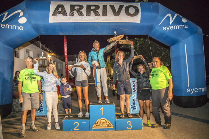 Il podio femminile e quello maschile (Stefano Jeantet/acmediapress)