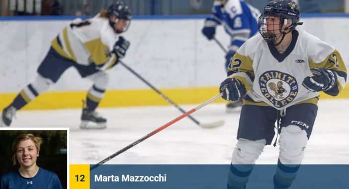 Marta Mazzocchi (ph. Trinity College Athletics