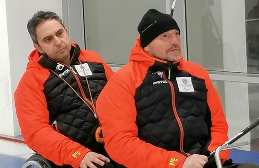 Fabrizio Bich con Egidio Marchese (dietro)