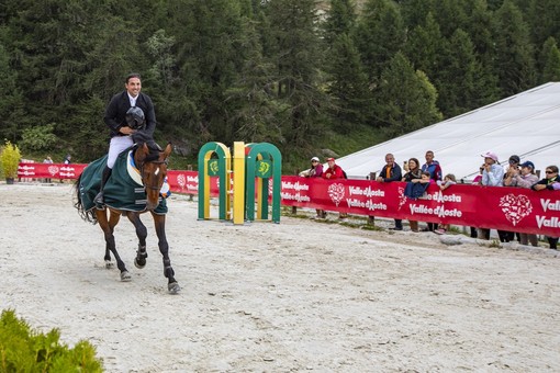 Cs Torgnon Chevaux 2025: a Marco Pellegrino il Primo Gran Premio 2025 del 10° Jumping Torgnon
