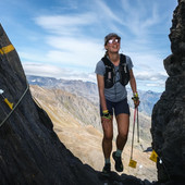 Noor Van Der Veen al Col du Malatrà - photo credits Luigi Vacchelli - Zzam! Agency