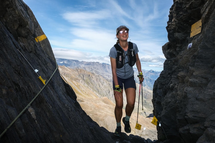Noor Van Der Veen al Col du Malatrà - photo credits Luigi Vacchelli - Zzam! Agency