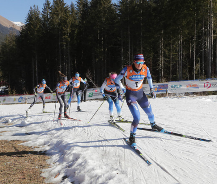 Sci nordico: N. Laurent, Cassol e Pellegrino sul podio di Pragelato (TO)